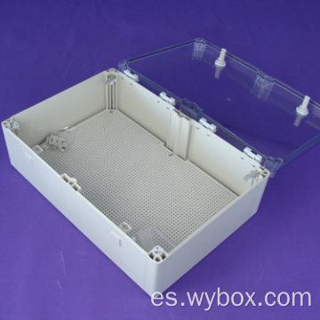 Caja de plástico impermeable caja de telecomunicaciones al aire libre caja de luz led impermeable PWE536PW con tamaño 600 * 400 * 195 mm